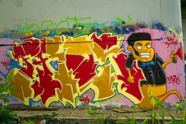 Graffiti Wall in Tula - Photo by fros