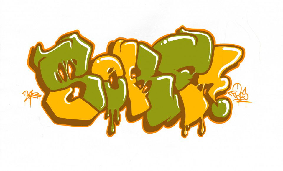 Graffiti Sketch in Tula - Photo by fros (2013)