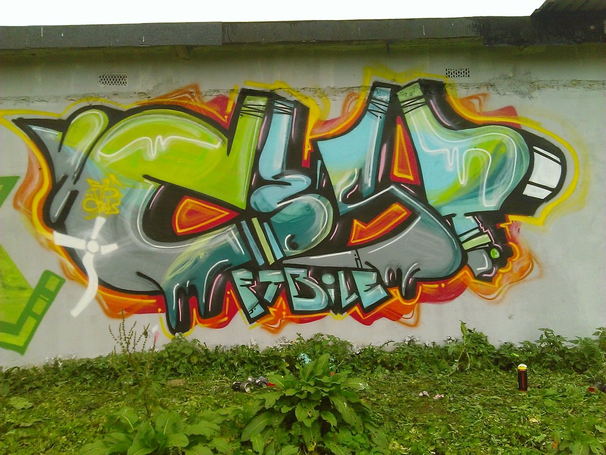 Graffiti Wall - Photo by ftband