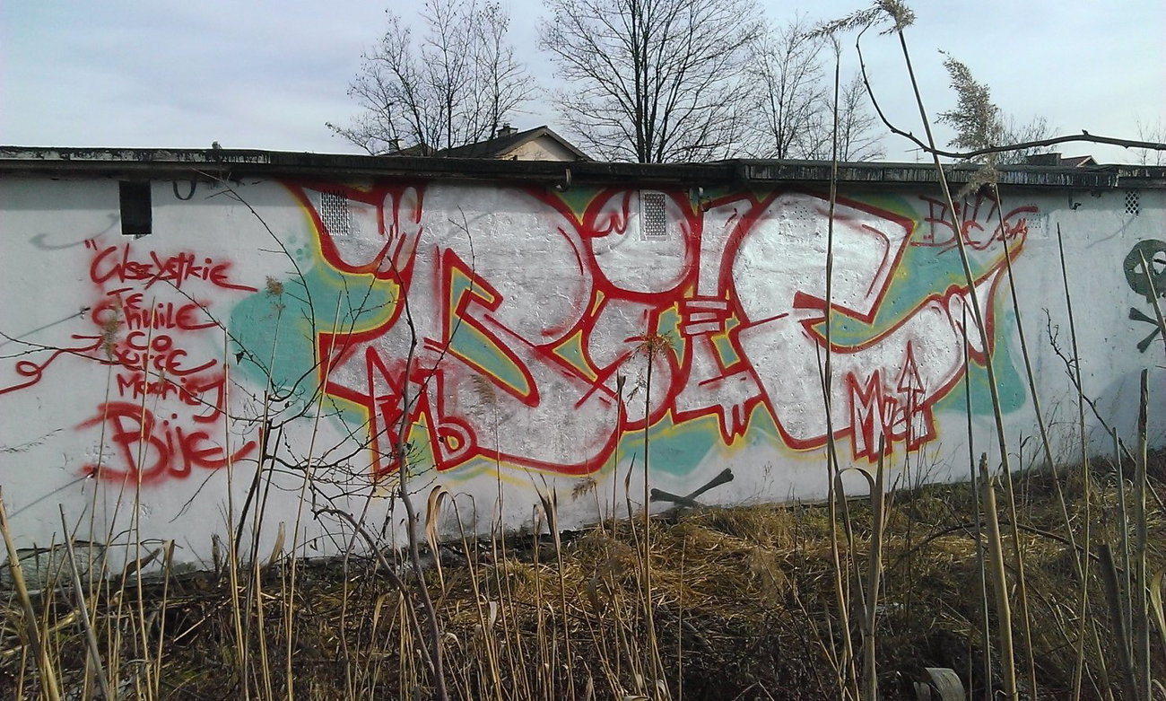 Graffiti Wall in Chrzanow - Photo by ftband