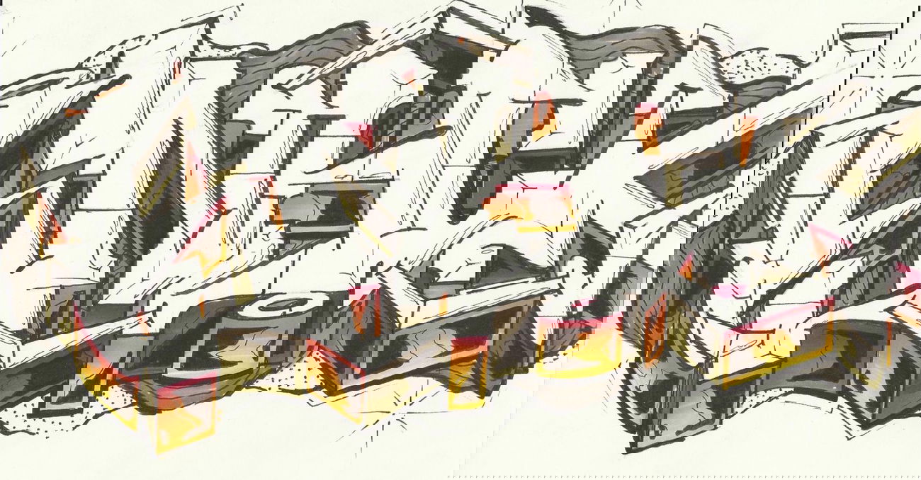 Graffiti Sketch - Photo by fuckeverybody