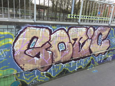 Graffiti Wall - Photo by funkshit - gotic, 3smt (2017)