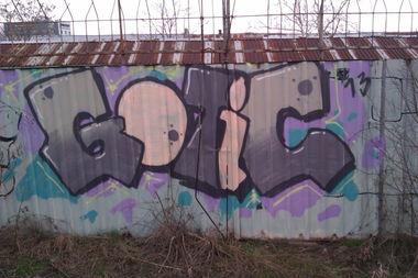 Graffiti Bombing - Photo by funkshit - gotic (2013)
