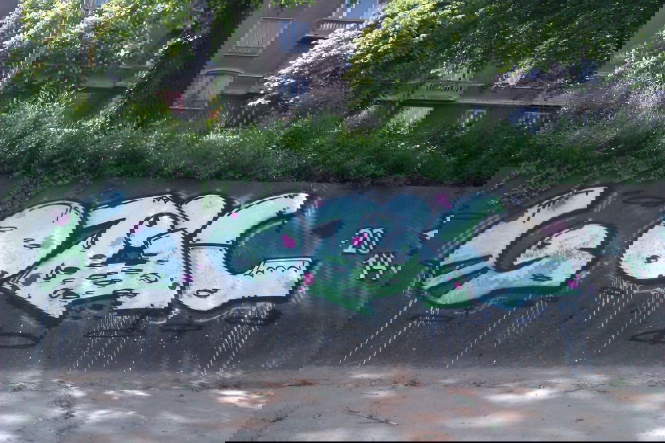 Graffiti Wall - Photo by funkshit