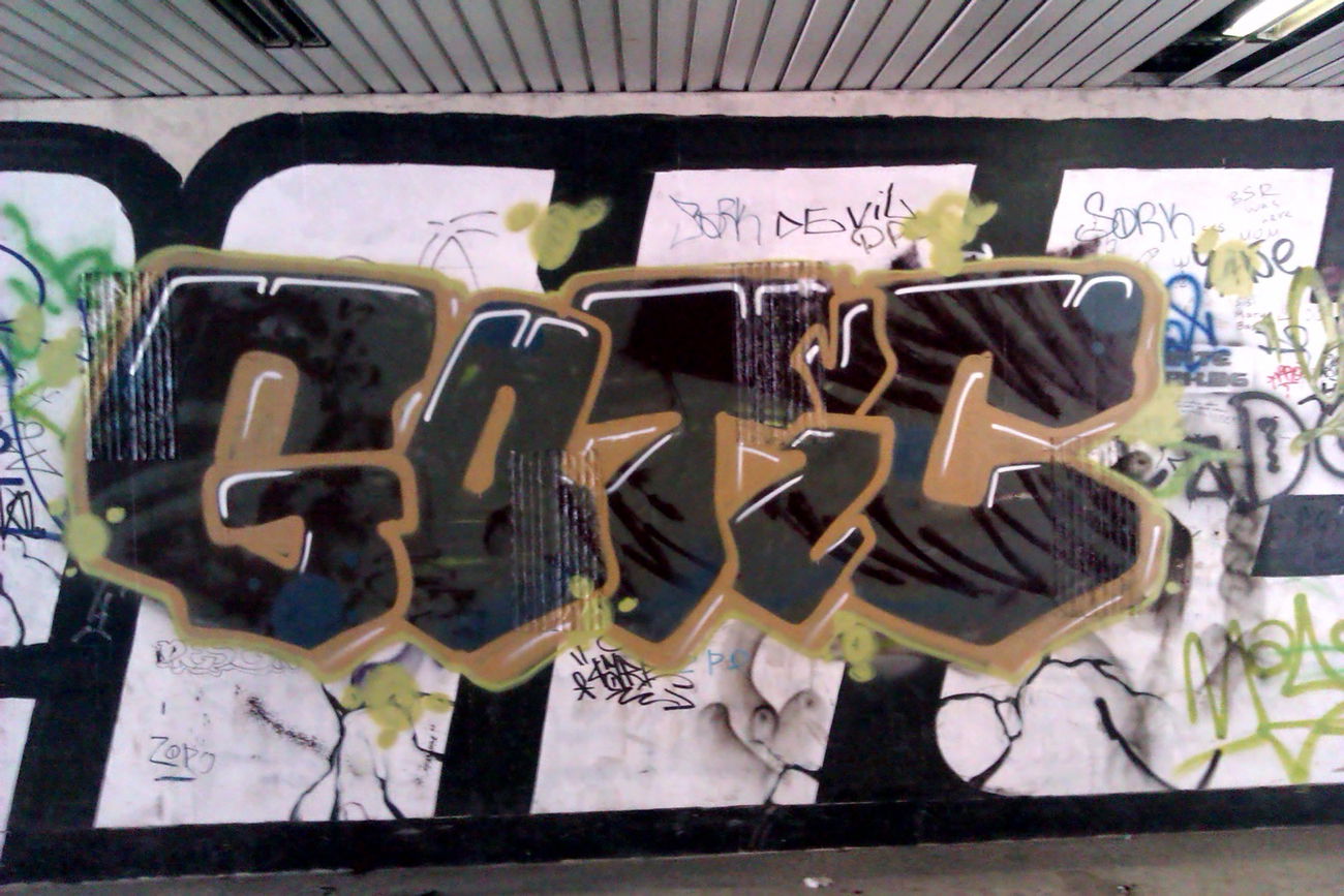 Graffiti Wall - Photo by funkshit - gotic