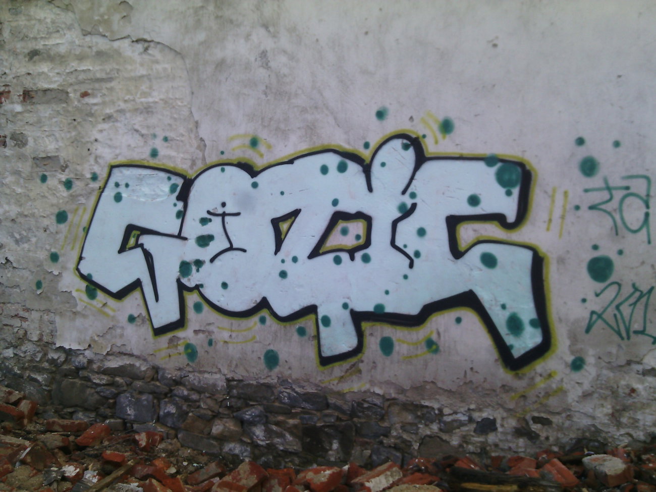 Graffiti Bombing - Photo by funkshit - gotic