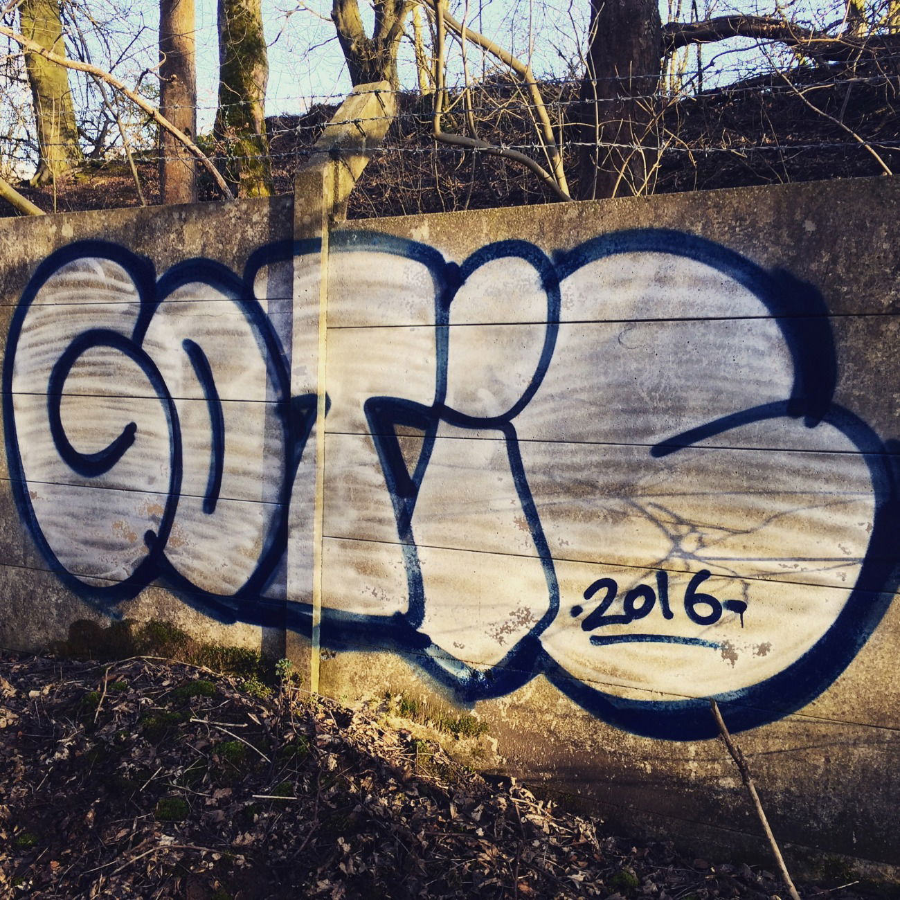 Graffiti Bombing - Photo by funkshit - gotic (2016)