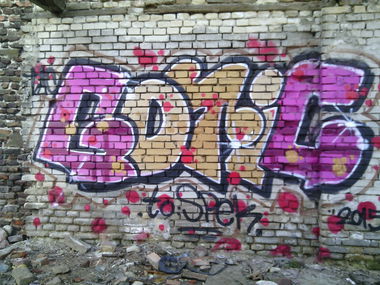 Graffiti Wall - Photo by funkshit - gotic