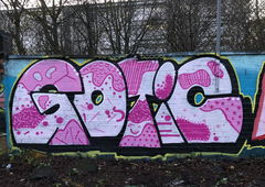 Graffiti Wall in Salford - Photo by funkshit - Gotic