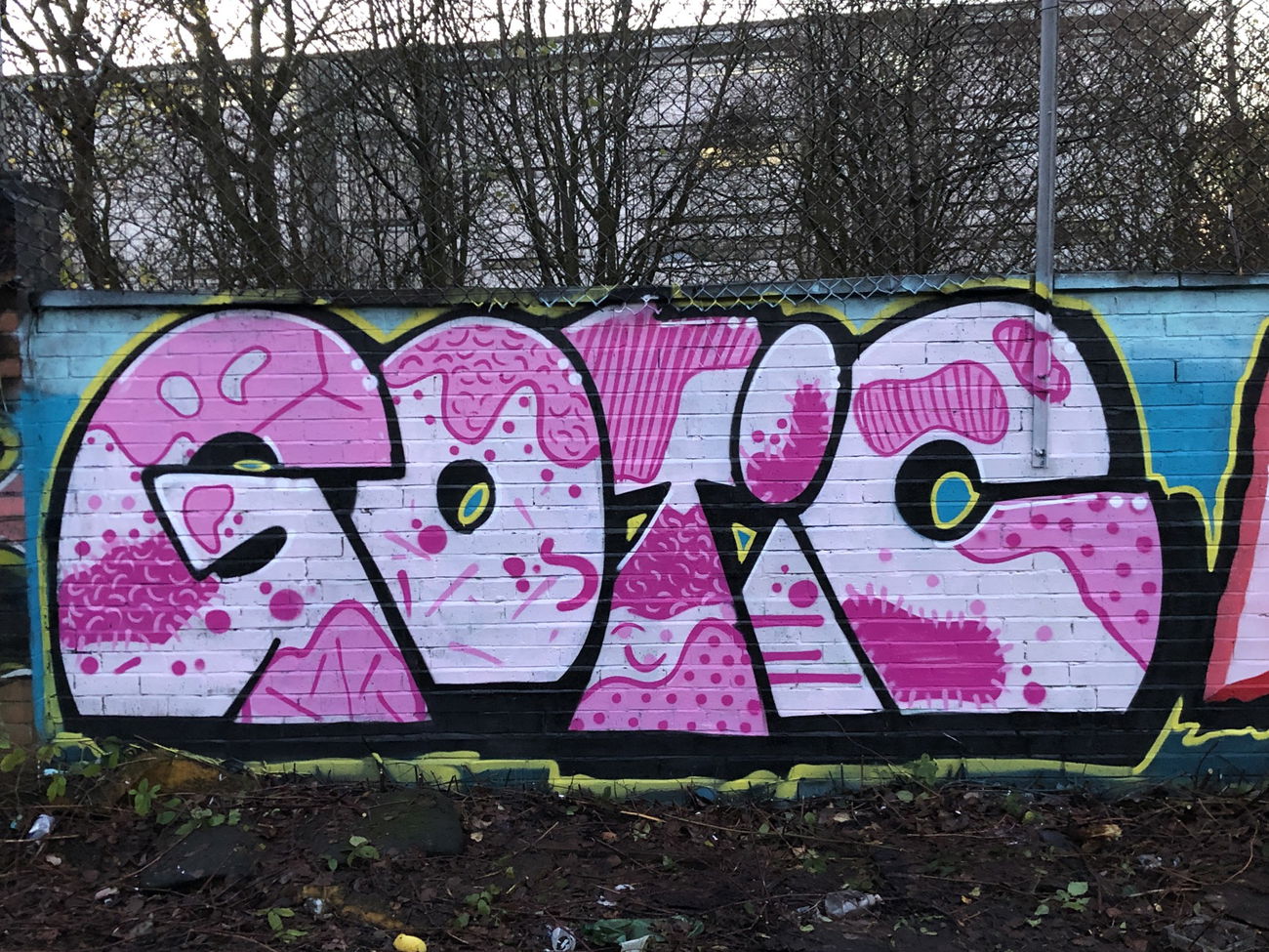 Graffiti Wall in Salford - Photo by funkshit - Gotic