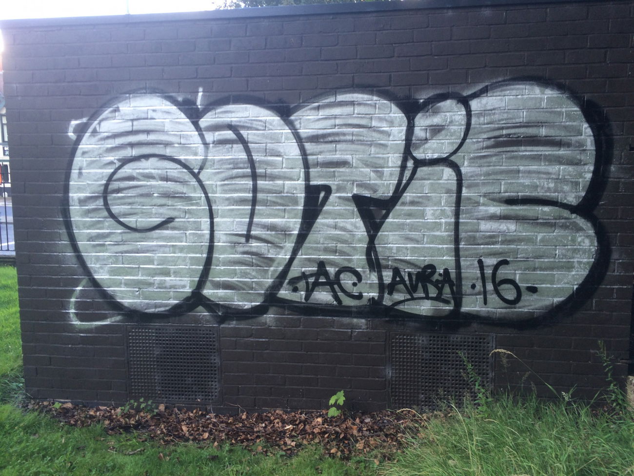 Graffiti Bombing - Photo by funkshit - gotic, aura, tac (2016)