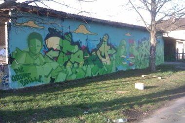 Graffiti Wall - Photo by funkydude33 - TAMO, OK, ADHS