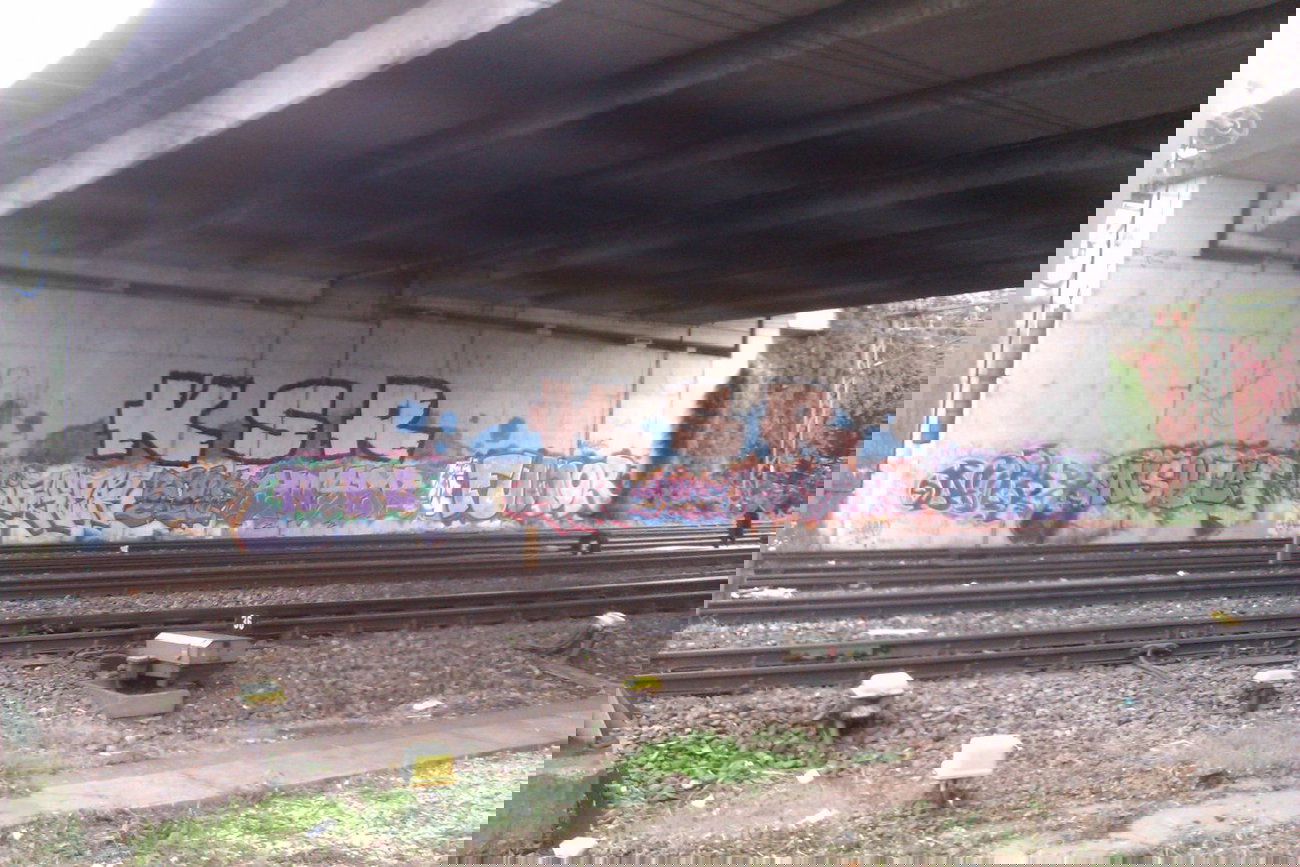 Graffiti Bombing - Photo by funkydude33 - KSR, NSKFC, FISER