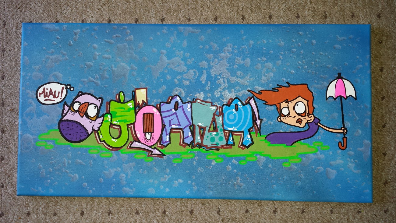 Graffiti Sketch - Photo by funkytoyshit - retro, funky, toy