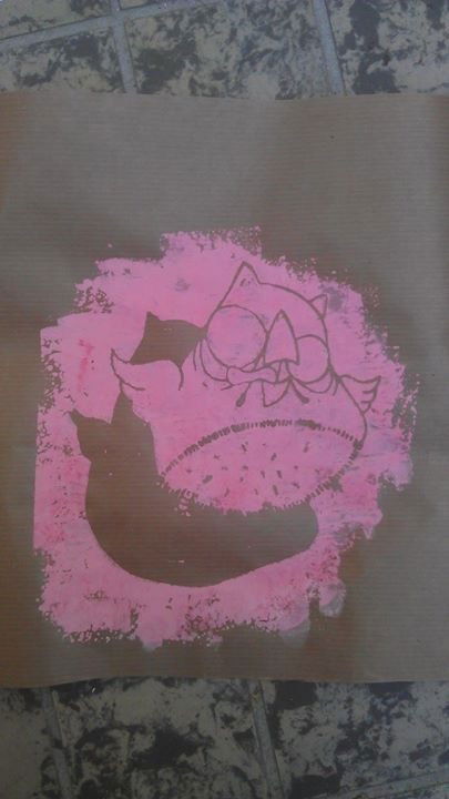 Graffiti Wall - Photo by funkytoyshit - retro, funky, toy