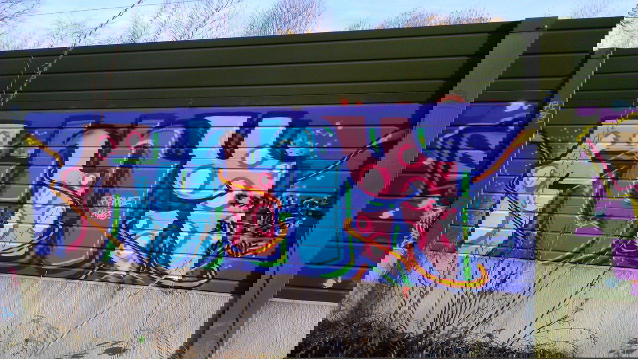 Graffiti Wall - Photo by funnyfrisch - fly, Dortmund (2014)