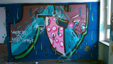 Graffiti Wall - Photo by funnyfrisch - fly, Dortmund, flyone (2014)