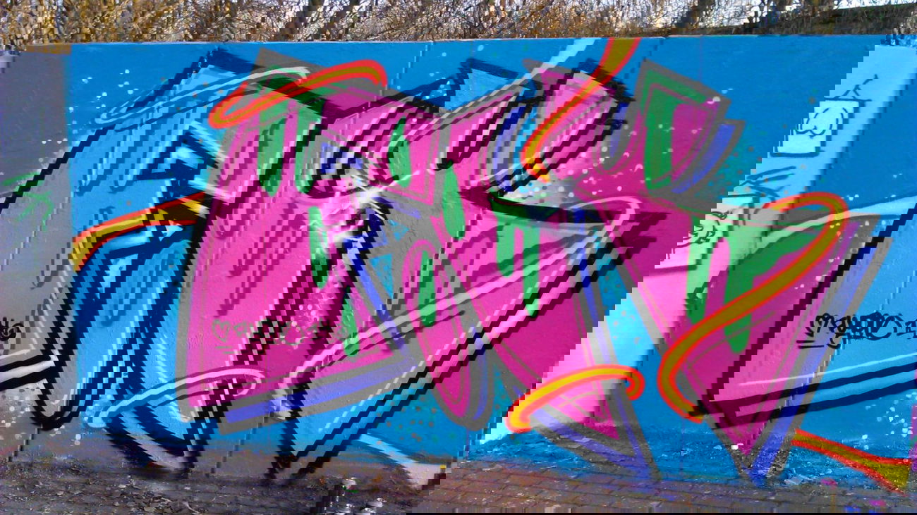 Graffiti Wall - Photo by funnyfrisch - fly, flyone, Dortmund (2014)