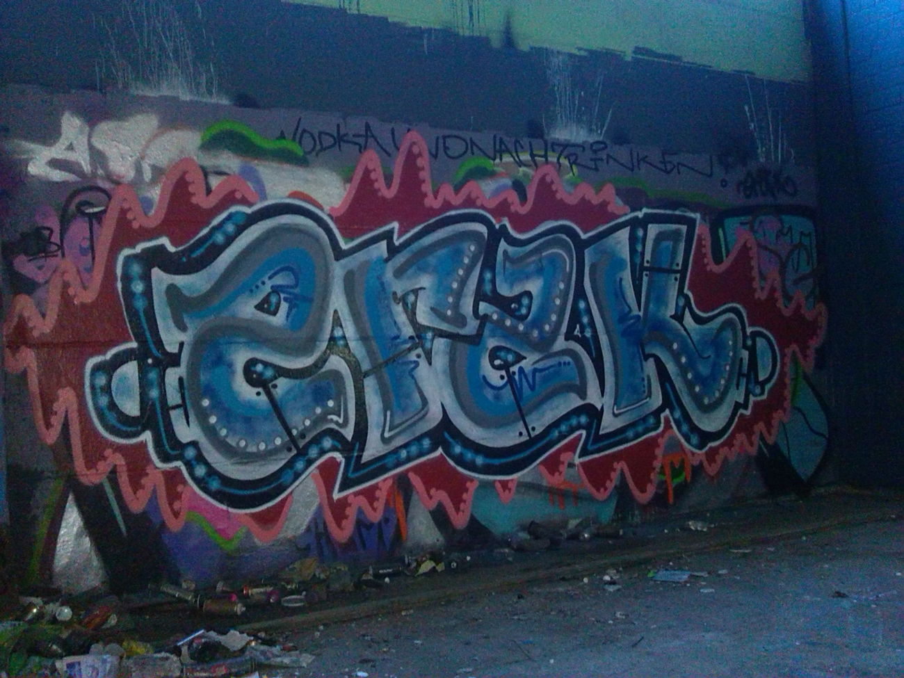 Graffiti Wall - Photo by futlocker - erak, keinbock