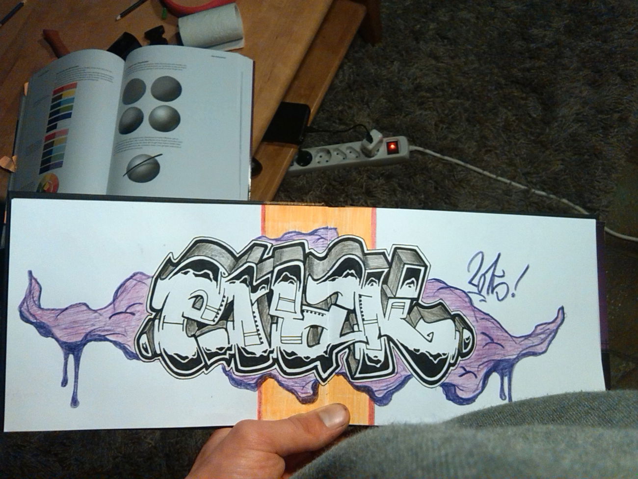 Graffiti Sketch - Photo by futlocker - erak