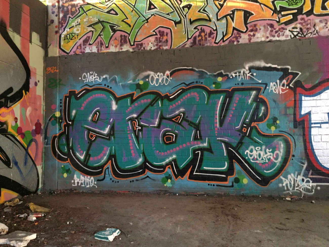 Graffiti Wall - Photo by futlocker - erak, oldenburg