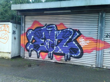 Graffiti Wall - Photo by futlocker - EAZ, FUK, oldenburg