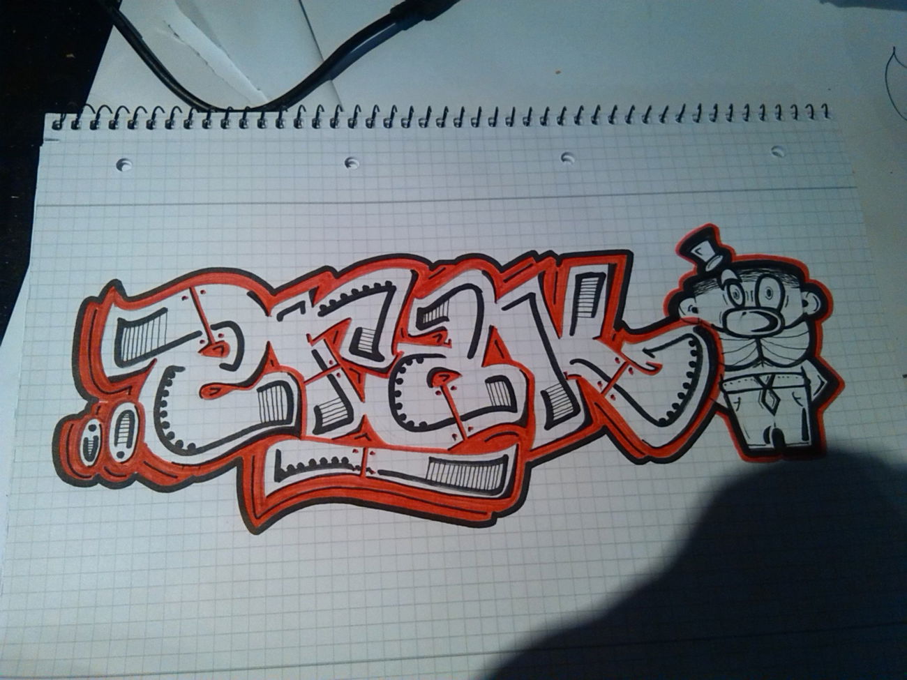 Graffiti Sketch - Photo by futlocker - erak