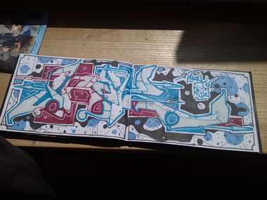 Graffiti Sketch - Photo by futlocker - pray, RGW