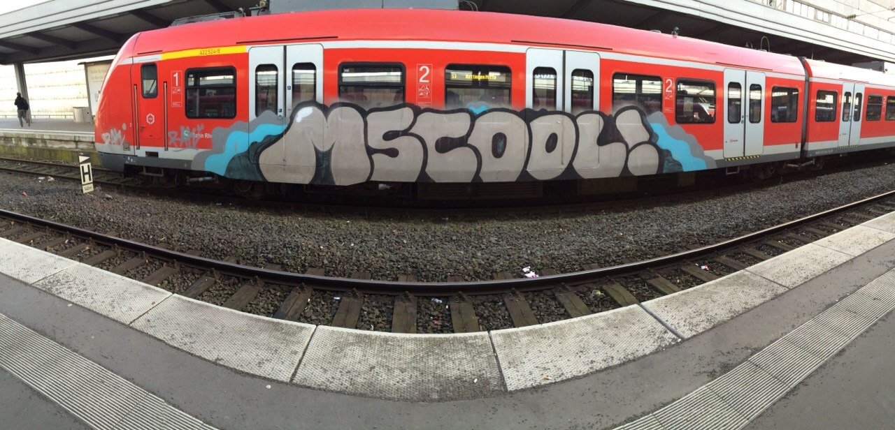 Graffiti Train - Photo by gartenzwerg - mscool!