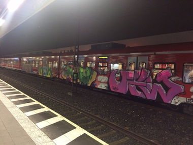 Graffiti Train - Photo by gartenzwerg - motiv, usw