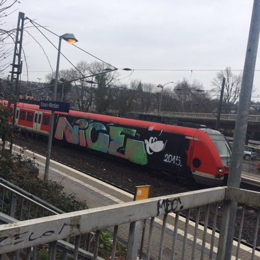 Graffiti Train - Photo by gartenzwerg - nice
