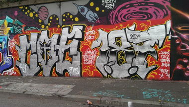 Graffiti Wall - Photo by gartenzwerg - COE, 187