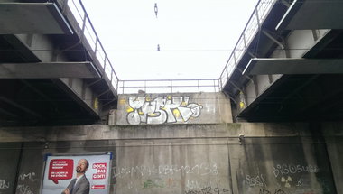 Graffiti Bombing - Photo by gartenzwerg - yusk, far, gfs