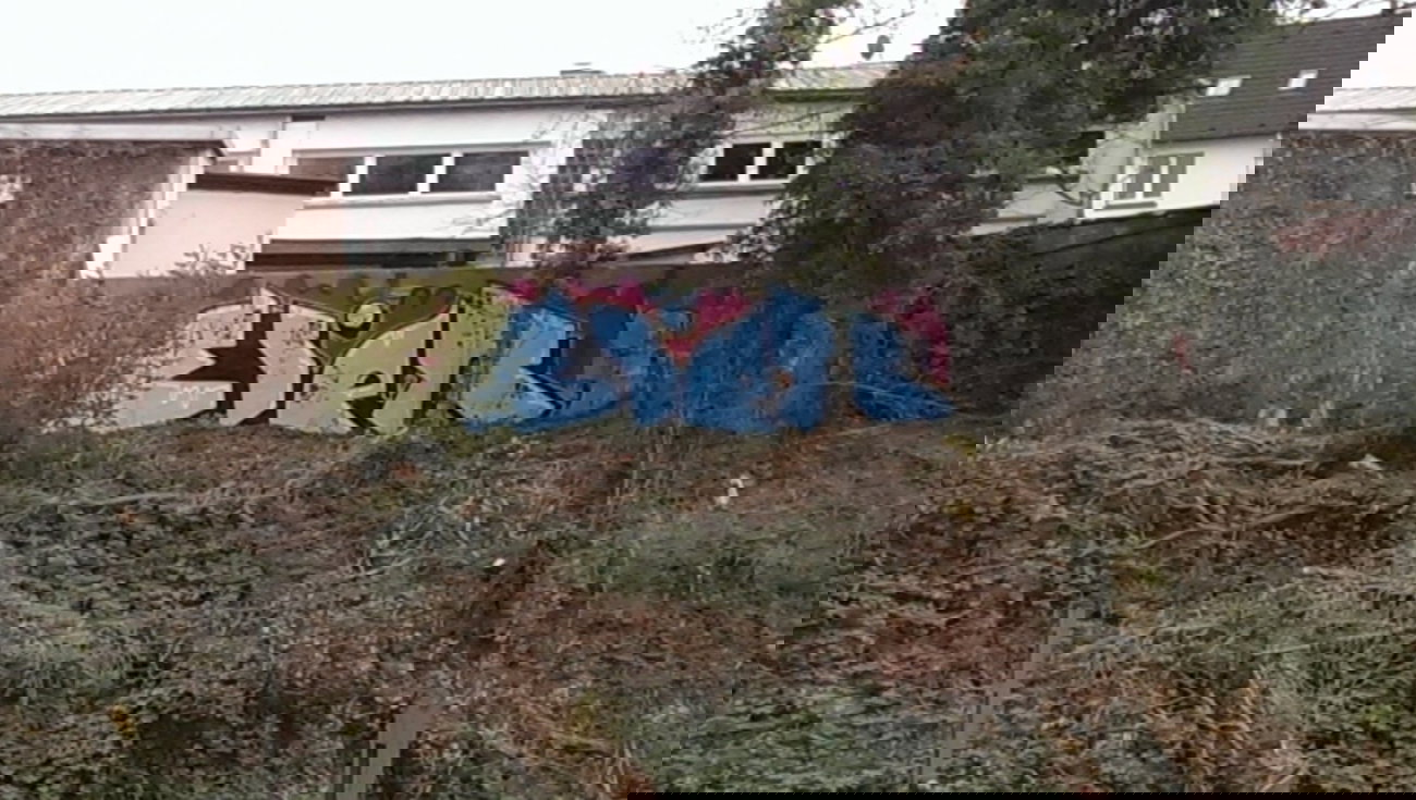 Graffiti Bombing in Essen - Photo by gartenzwerg - eier