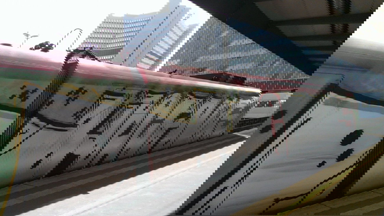 Graffiti Train - Photo by gartenzwerg - hacf, vrs