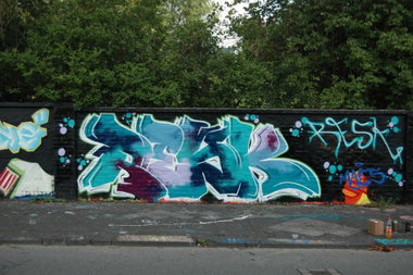 Graffiti Wall - Photo by gartenzwerg - ReskOne (2013)