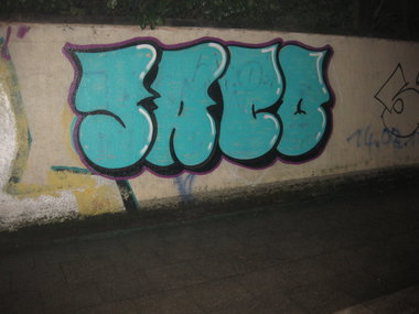 Graffiti Bombing - Photo by gartenzwerg - Saco (2013)