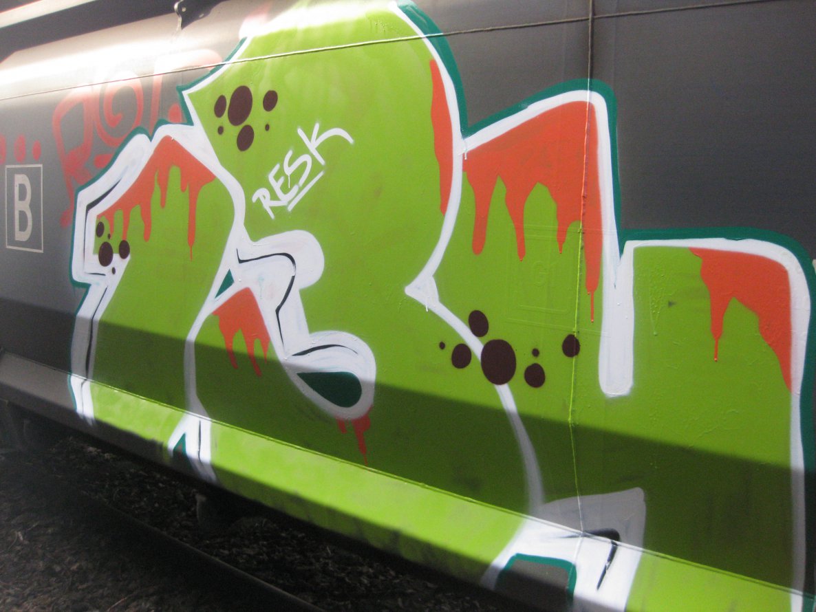 Graffiti Train - Photo by gartenzwerg - 134 (2014)