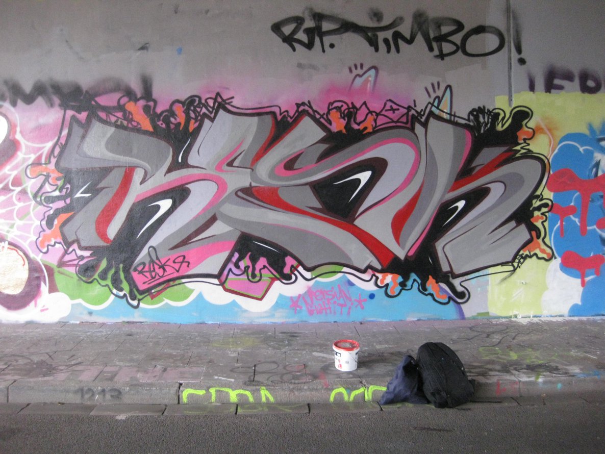 Graffiti Wall - Photo by gartenzwerg - ReskOne (2014)