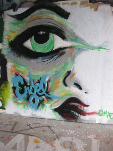 Graffiti Wall - Photo by gartenzwerg - Maes (2014)