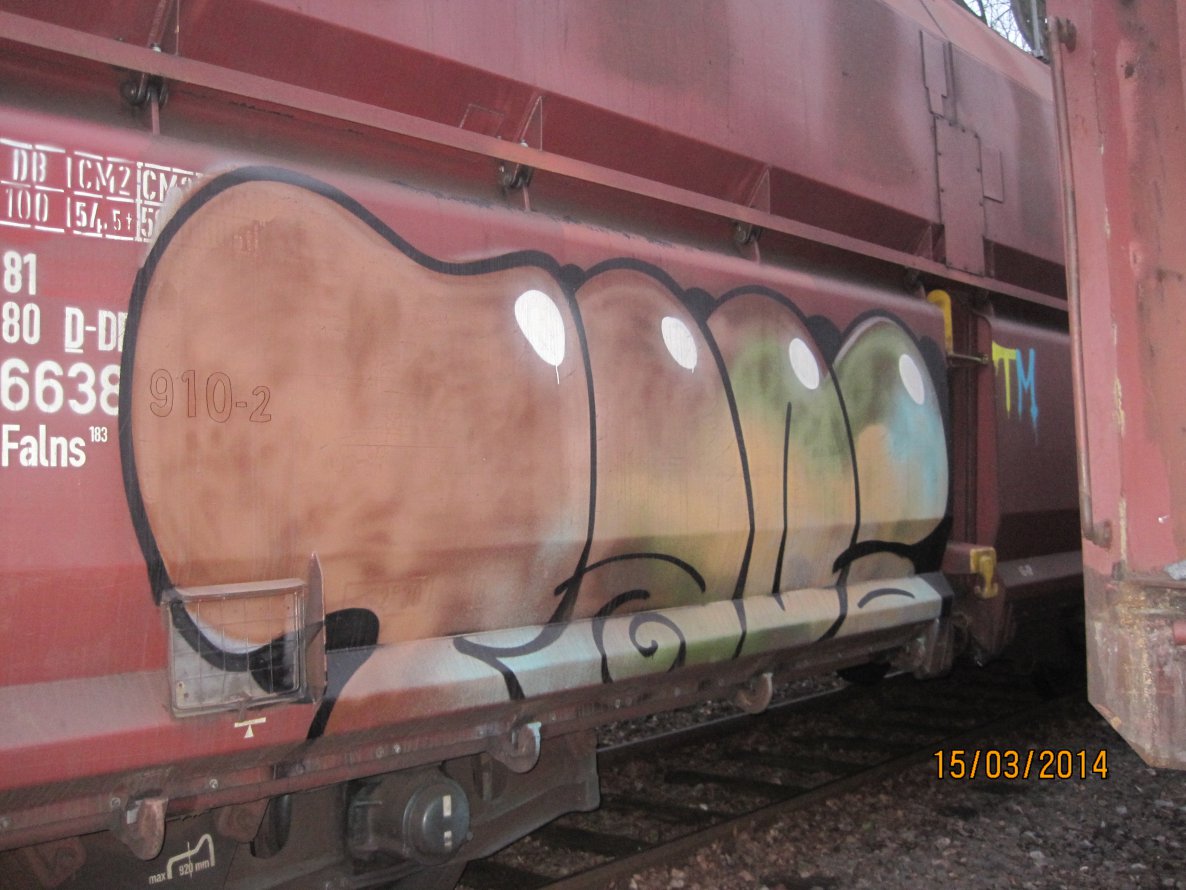 Graffiti Train - Photo by gartenzwerg - taps