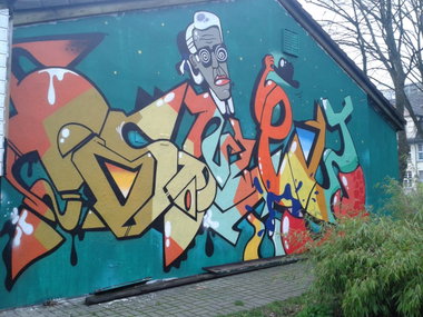 Graffiti Wall - Photo by gartenzwerg