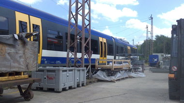 Graffiti Train - Photo by gartenzwerg - ....