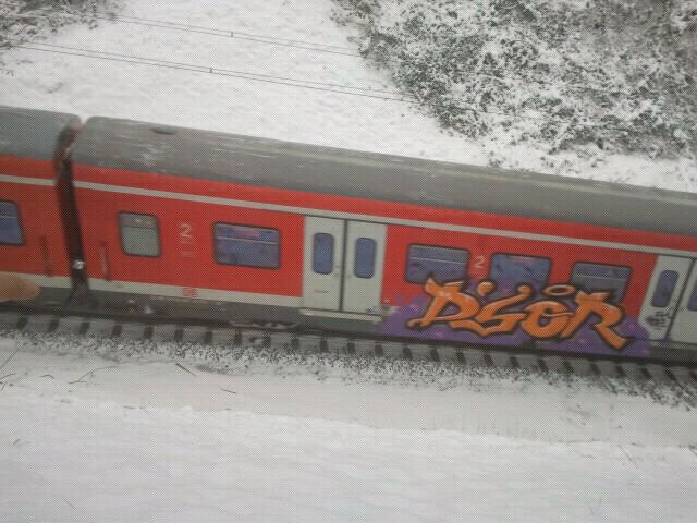 Graffiti Train - Photo by gartenzwerg - dsor