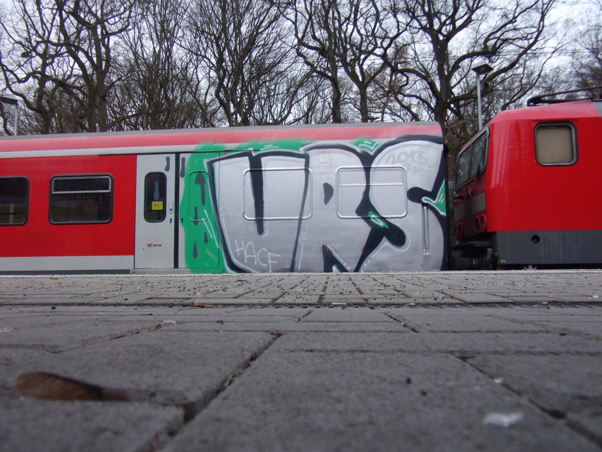 Graffiti Train - Photo by gartenzwerg - vrs, s6