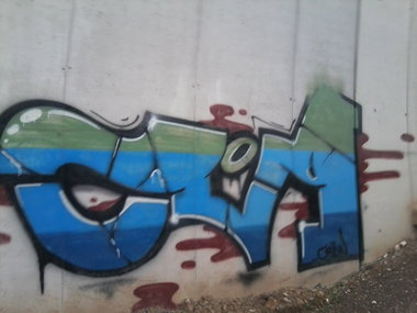 Graffiti Bombing - Photo by gartenzwerg - cva