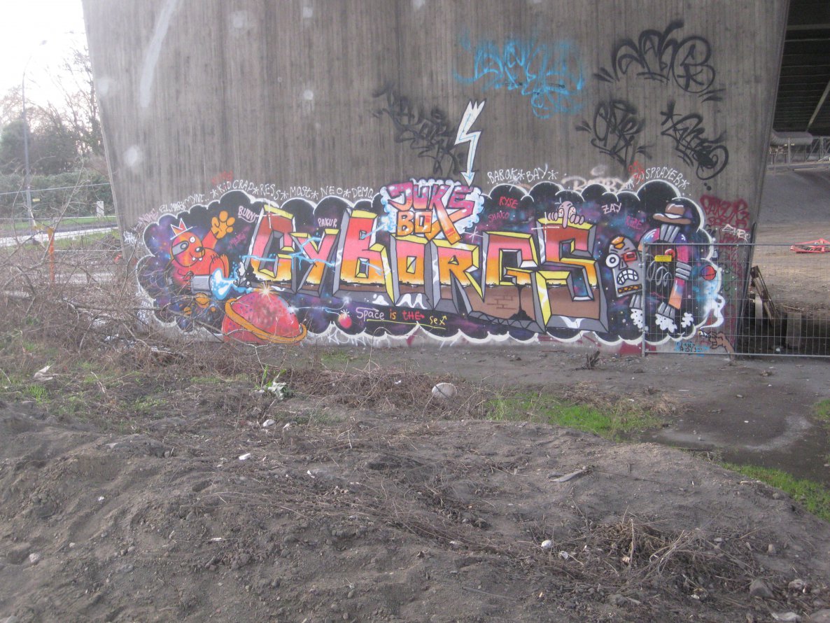 Graffiti Wall - Photo by gartenzwerg - JBCB