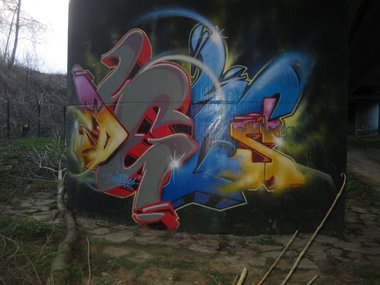 Graffiti Wall - Photo by gartenzwerg - Demon, Dems