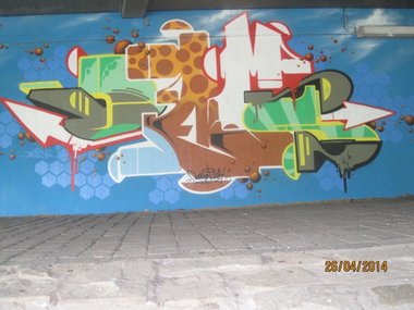 Graffiti Wall - Photo by gartenzwerg - dems