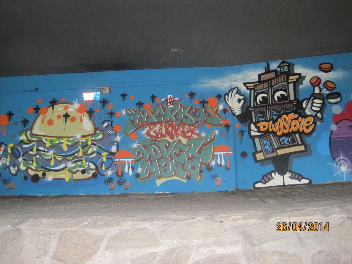 Graffiti Wall - Photo by gartenzwerg